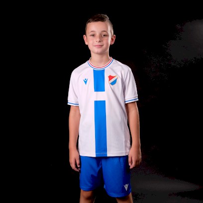 3111-dres macron bily detsky